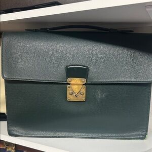 Louis Vuitton Taiga Leather Briefcase